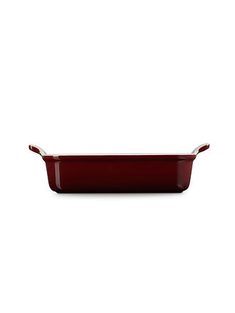 LE CREUSET | Fuente rectangular Tradition de gres 26x19cm/2,4l Garnet
