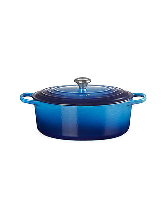 LE CREUSET | Cocotte oval SIGNATURE 31cm 6,3l Azure
