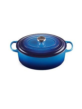 LE CREUSET | Cocotte oval SIGNATURE 31cm 6,3l Azure