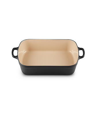 LE CREUSET | Fuente de horno rectangular de hierro fundido 33cm/4,9l SIGNATURE Negro