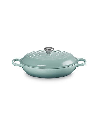 LE CREUSET | Cazuela Gourmet Profi de 30 cm/3,5 l SIGNATURE Sea Salt