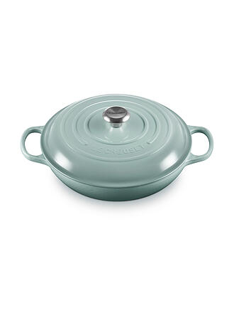 LE CREUSET | Cazuela Gourmet Profi de 30 cm/3,5 l SIGNATURE Sea Salt