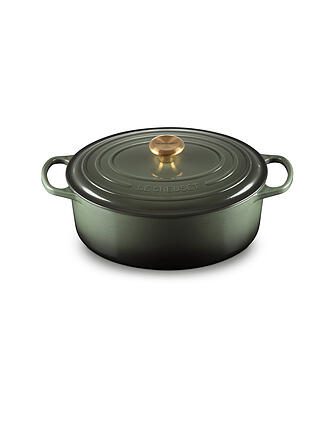 LE CREUSET | Cocotte ovalada SIGNATURE 31cm 6,3l Tomillo