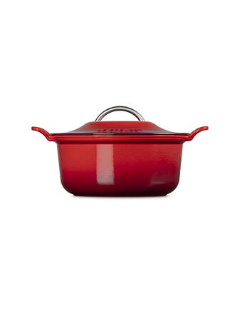 LE CREUSET | Cocotte redonda MODERN HERITAGE 26cm 4,6l Rojo cereza