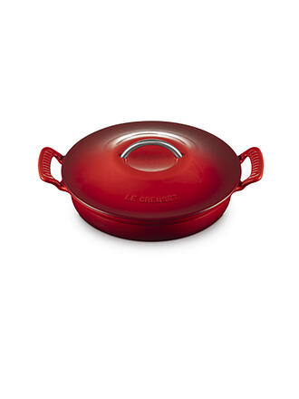 LE CREUSET | Cazuela Gourmet MODERN HERITAGE 28cm 2,9l Rojo Cereza