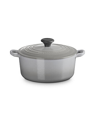 LE CREUSET | Bräter rund TRADITION 24cm/4,2l Perlgrau