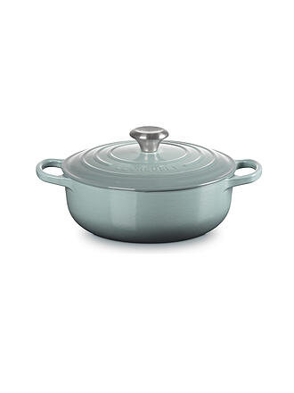 LE CREUSET | Sauteuse de hierro fundido SIGANTURE 24cm/3,4l Sea Salt