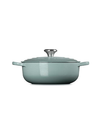 LE CREUSET | Sauteuse de hierro fundido SIGANTURE 24cm/3,4l Sea Salt