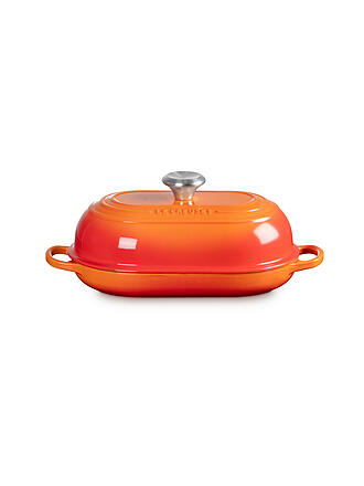 LE CREUSET | Brot Bräter oval 29cm/1,4l SIGNATURE  Rojo Horno