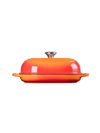 LE CREUSET | Brot Bräter oval 29cm/1,4l SIGNATURE  Rojo Horno