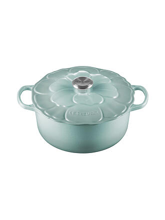 LE CREUSET | Olla SIGNATURE Flor 26cm/2l Sea Salt