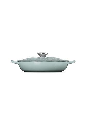 LE CREUSET | Olla gourmet SIGNATURE BLUME 26cm Sea Salt