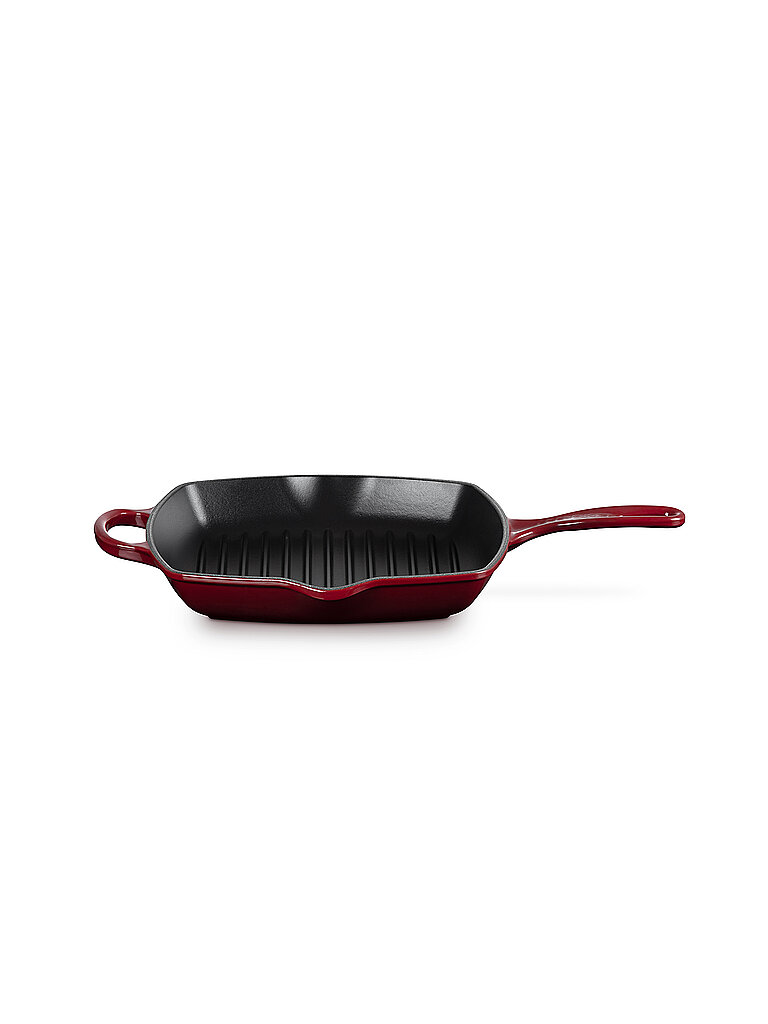 Grillpfanne quadratisch SIGNATURE 26x26cm Garnet rojo oscuro