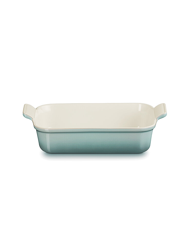 Fuente rectangular Tradition de gres 26x19cm/2,4l gris claro