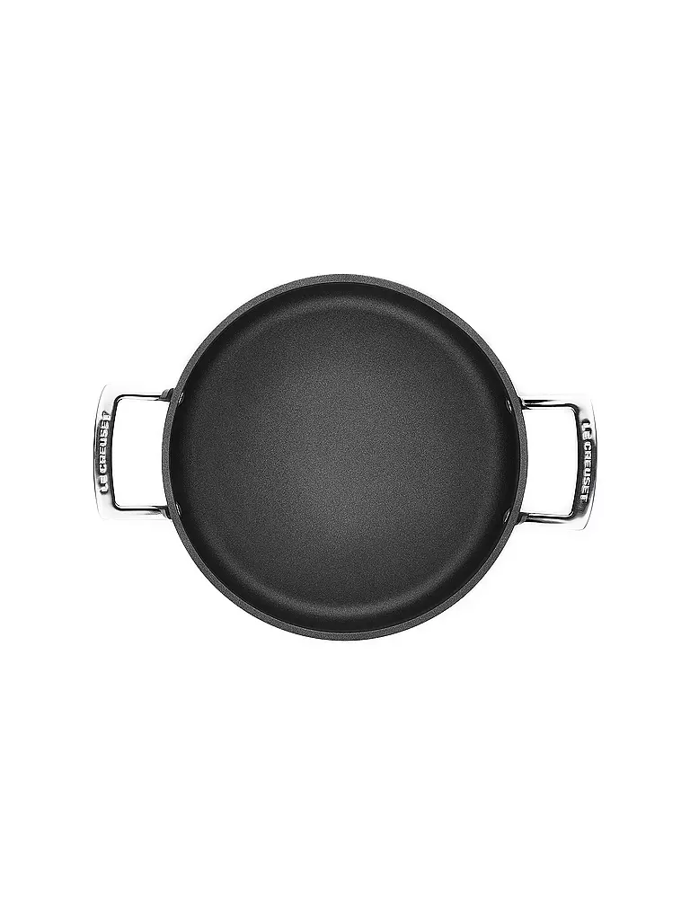 LE CREUSET | Alu-Schmorpfanne Antihaft Schwarz 24cm/3,3l | 