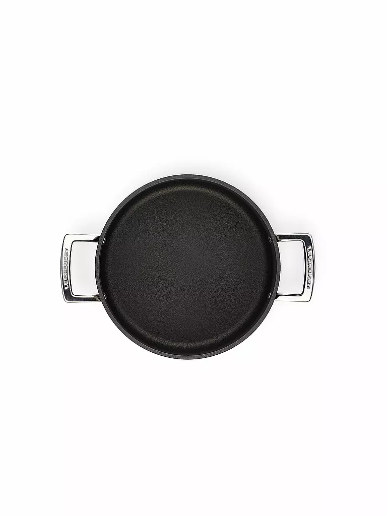 LE CREUSET | Cacerola antiadherente de aluminio con tapa 24cm/6l Negro | 