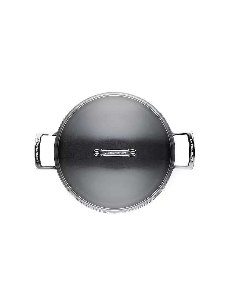 LE CREUSET | Cacerola de aluminio antiadherente negra 28 cm/5,4 l | Negro