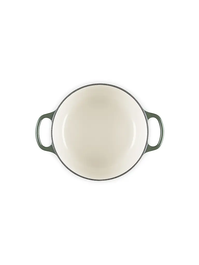 LE CREUSET | Cazuela redonda SIGANTURE 20cm/2,4l | dunkelgrün