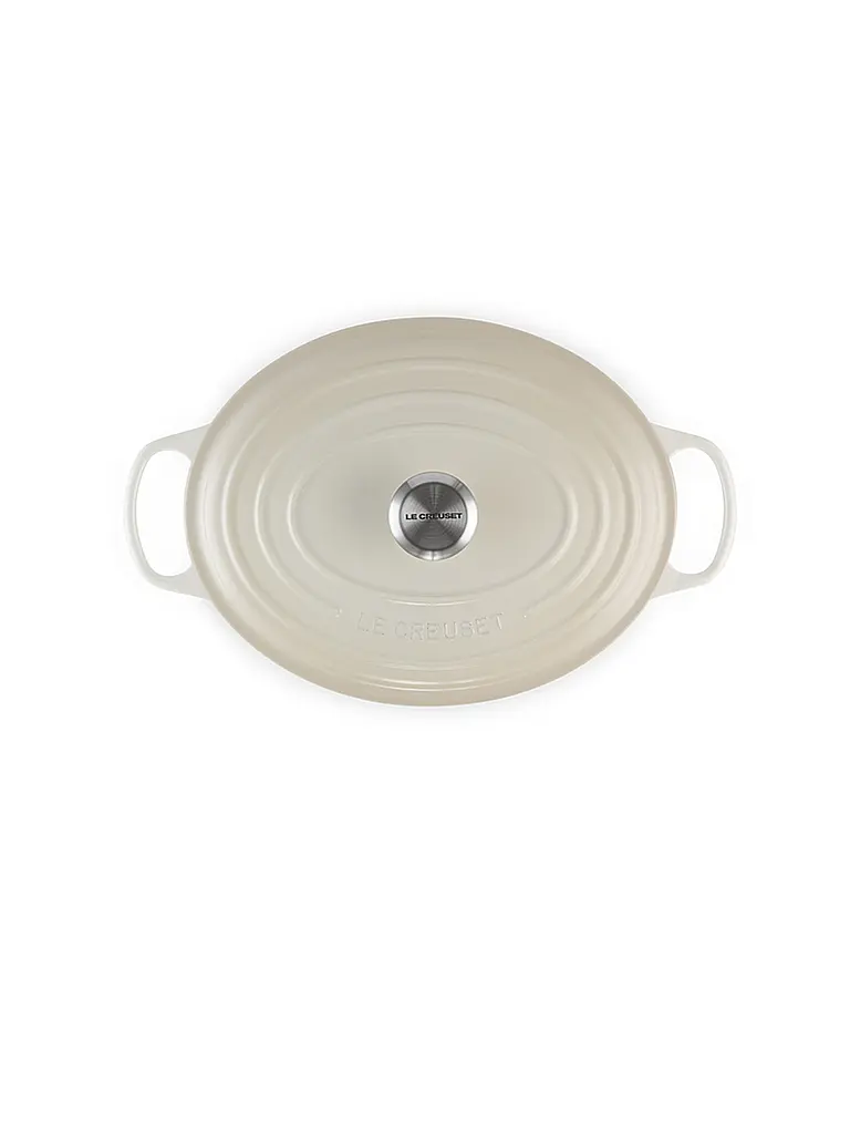 LE CREUSET | Cocotte oval SIGNATURE 33cm/7,5l Meringue | 