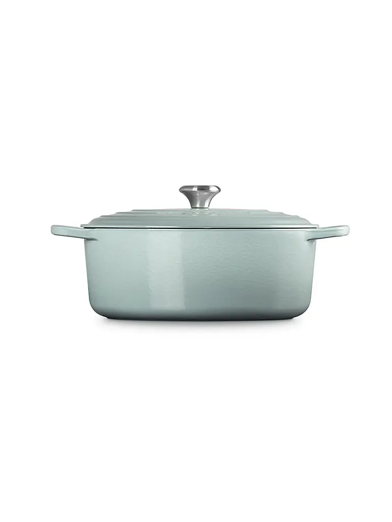 LE CREUSET | Cocotte oval SIGNATURE 33cm/7,5l Sea Salt | 