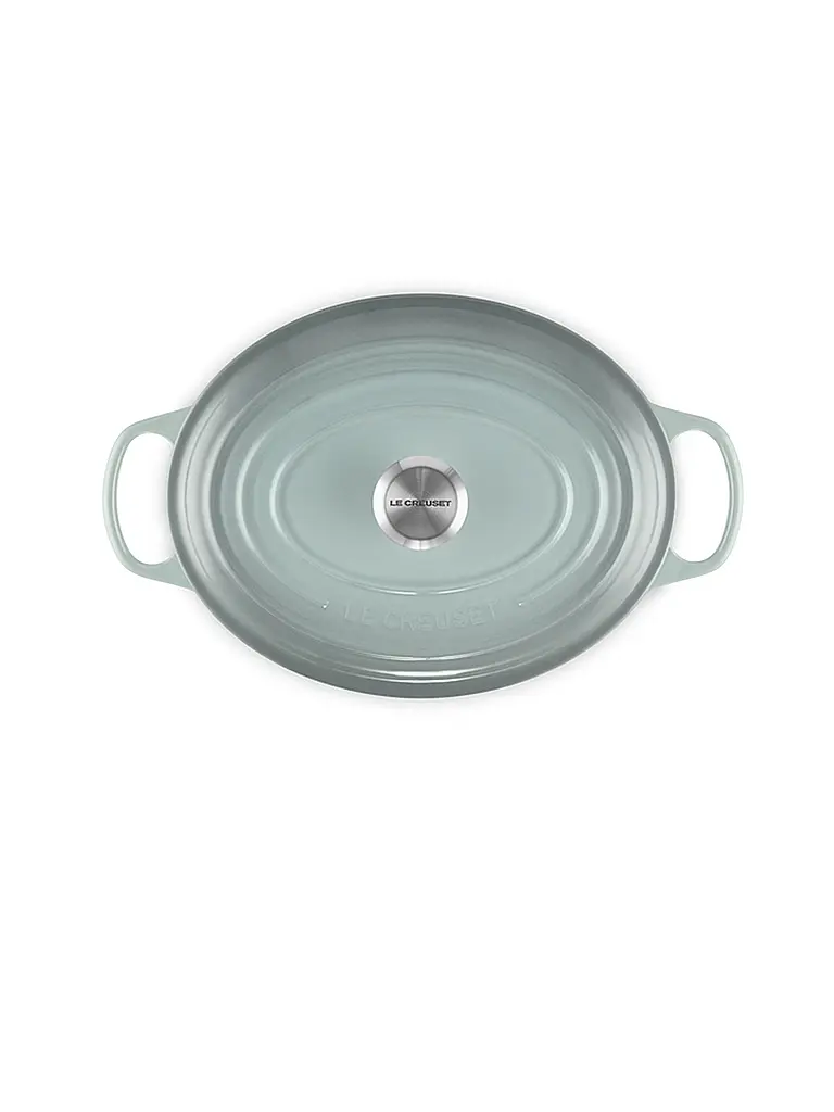 LE CREUSET | Cocotte oval SIGNATURE 33cm/7,5l Sea Salt | 
