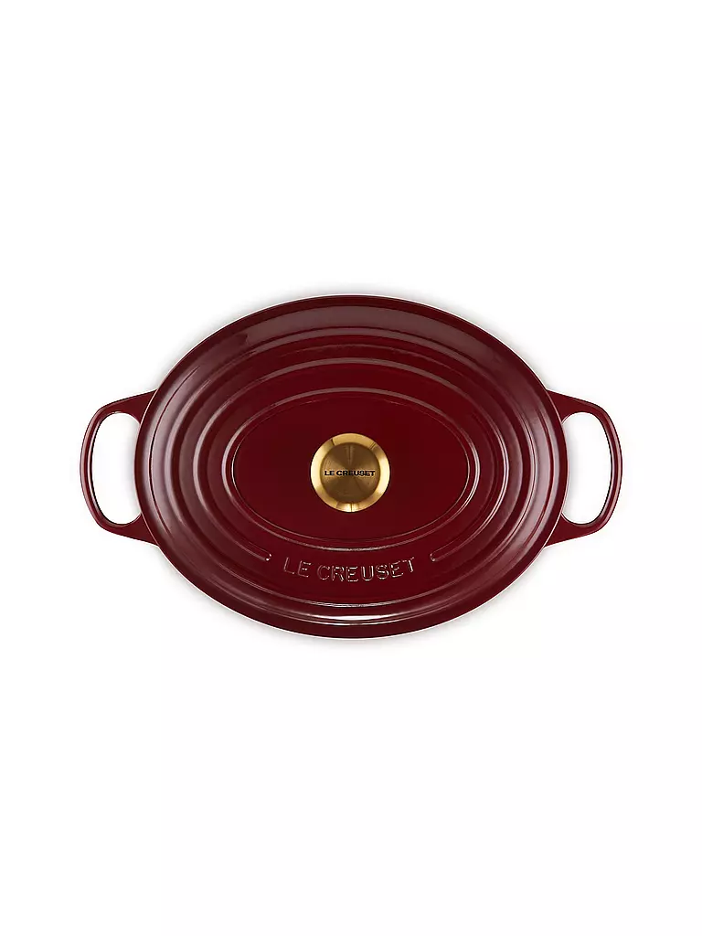 LE CREUSET | Cocotte ovalada SIGNATURE 31cm 6,3l 6,3l Garnet | 