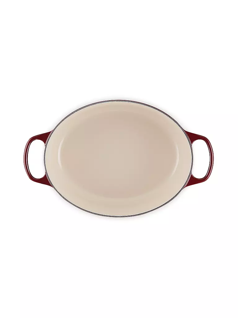 LE CREUSET | Cocotte ovalada SIGNATURE 31cm 6,3l 6,3l Garnet | 