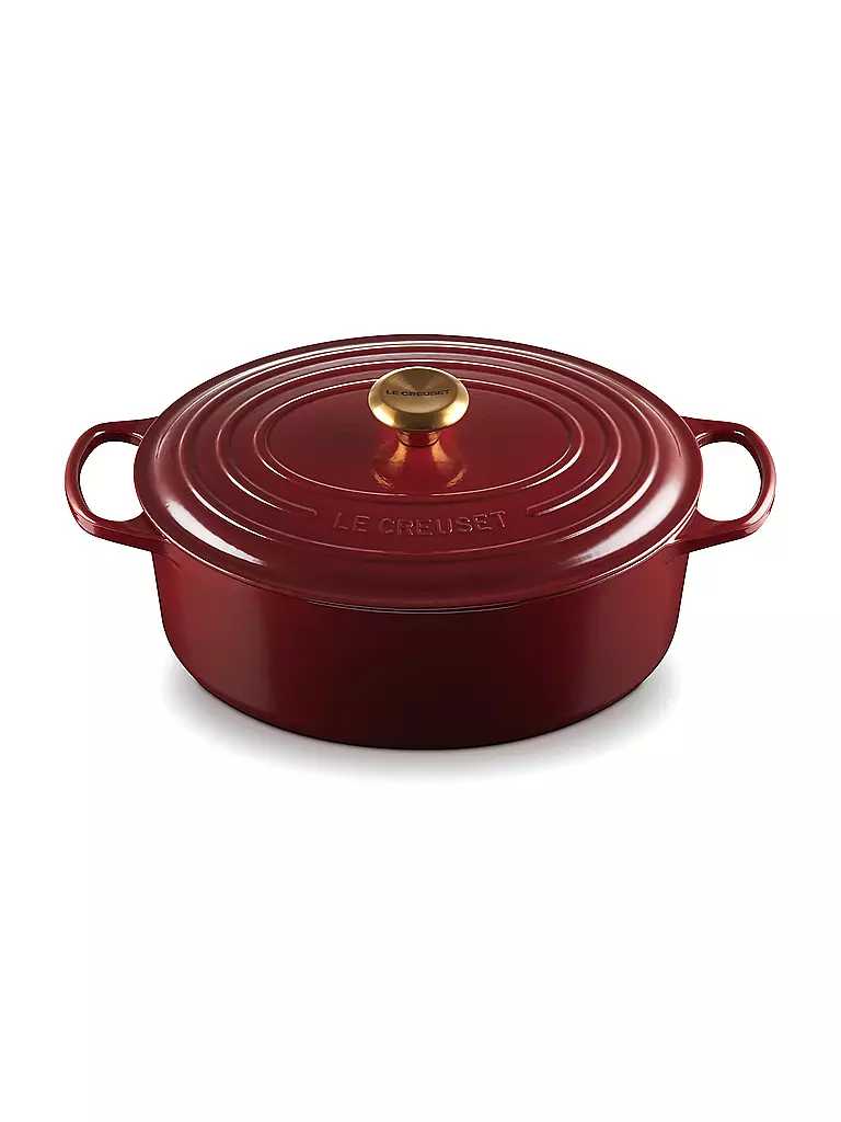 LE CREUSET | Cocotte ovalada SIGNATURE 31cm 6,3l 6,3l Garnet | 