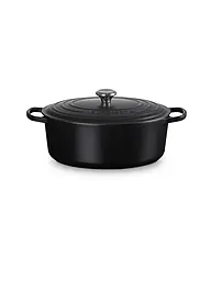 LE CREUSET | Cocotte ovalada SIGNATURE 33cm/7,5l Negro | Negro