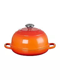 LE CREUSET | Cocotte para pan de hierro fundido 24cm/1,6l Negro | Naranja