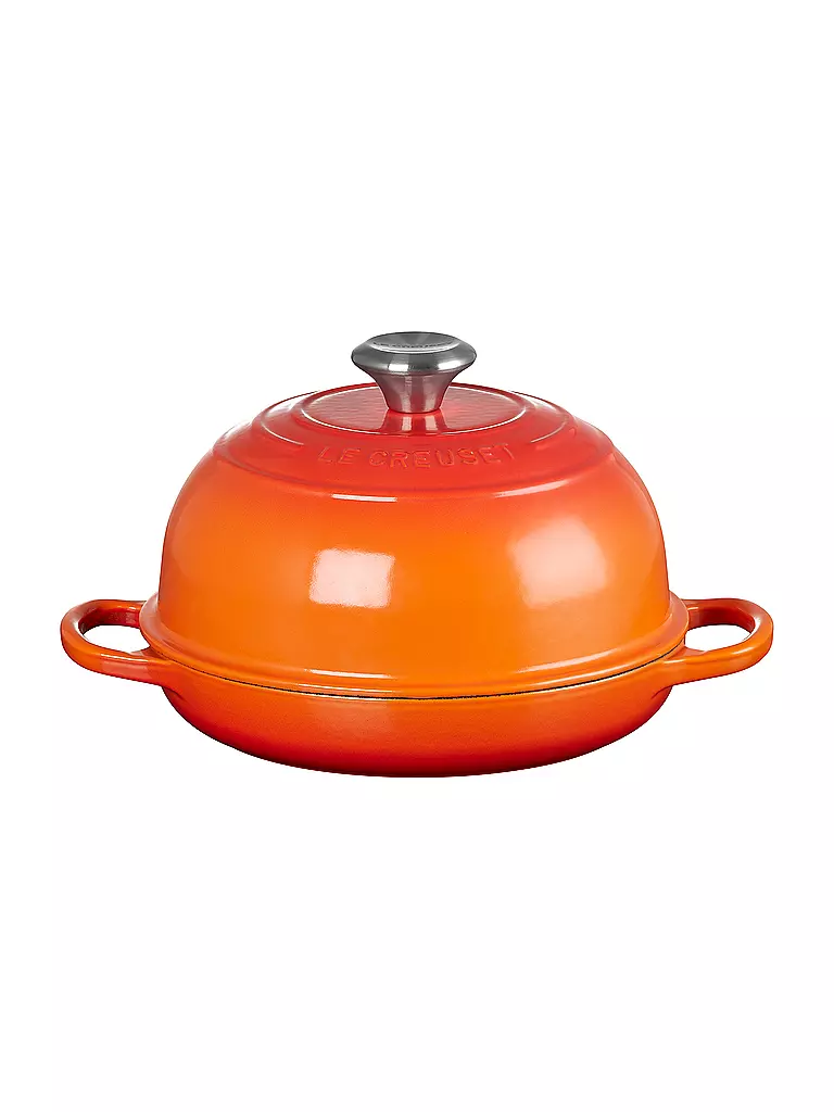 LE CREUSET | Cocotte para pan de hierro fundido 24cm/1,6l Rojo Horno | Naranja