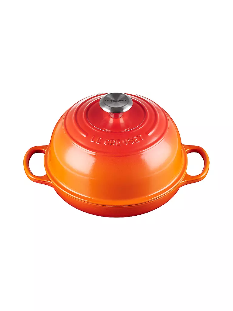 LE CREUSET | Cocotte para pan de hierro fundido 24cm/1,6l Rojo Horno | Naranja