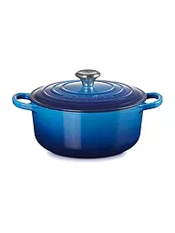 LE CREUSET | Cazuela redonda "Signature" 20cm 4,2l (Negro) | Azul