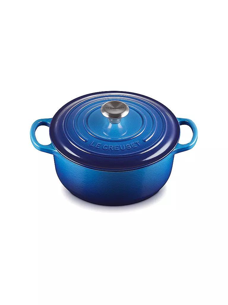 LE CREUSET | Cocotte redonda de 20 cm/2,4 l SIGNATURE Azure | Azul