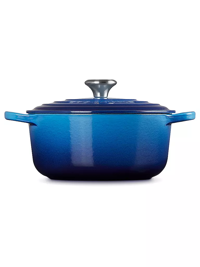 LE CREUSET | Cocotte redonda de 20 cm/2,4 l SIGNATURE Azure | 