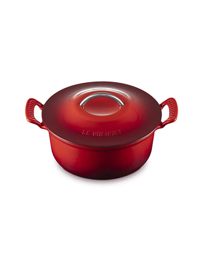 LE CREUSET | Cocotte redonda MODERN HERITAGE 26cm 4,6l Rojo cereza | 
