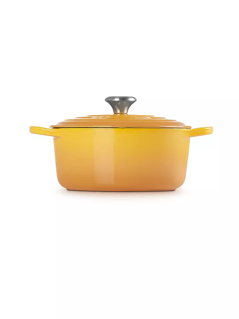 LE CREUSET | Cocotte redonda SIGNATURE 24cm/3,3l Nectar | gelb