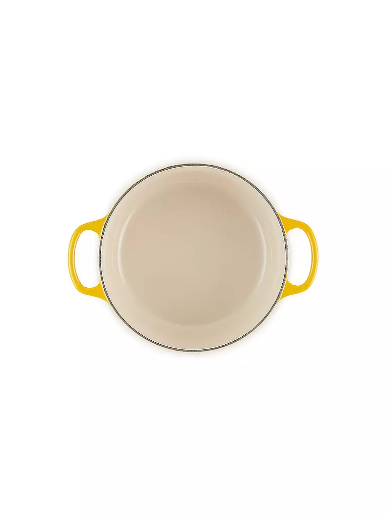 LE CREUSET | Cocotte redonda SIGNATURE 24cm/3,3l Nectar | gelb