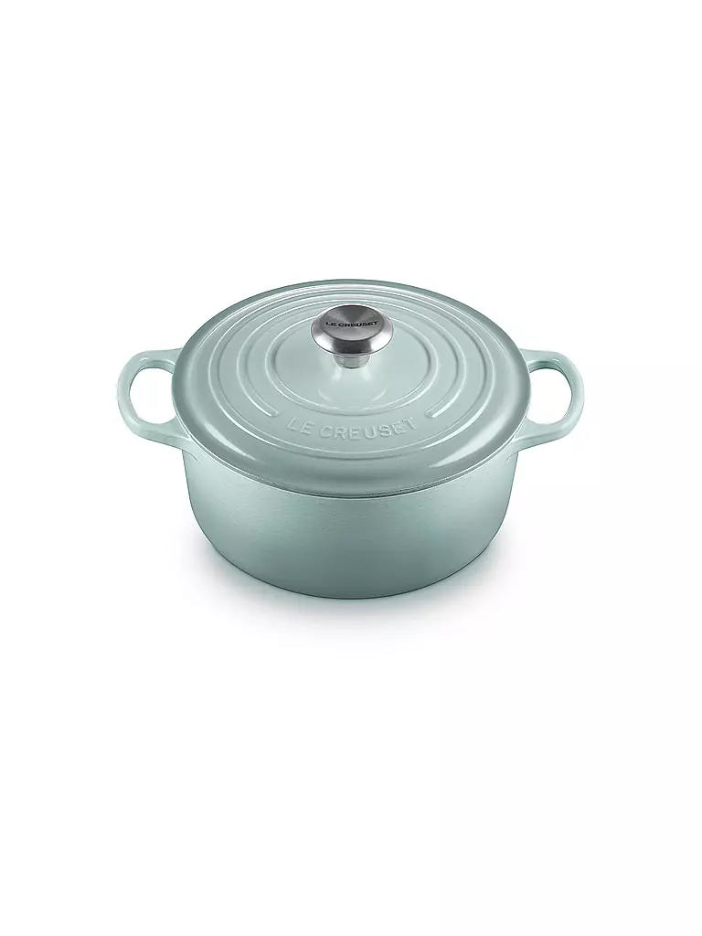 LE CREUSET | Cocotte redonda Signature 24cm/4,2l Sea Salt | 