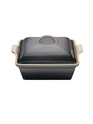 LE CREUSET | Fuente cuadrada con tapa 23cm/2,4l TRADITION Azure | Gris
