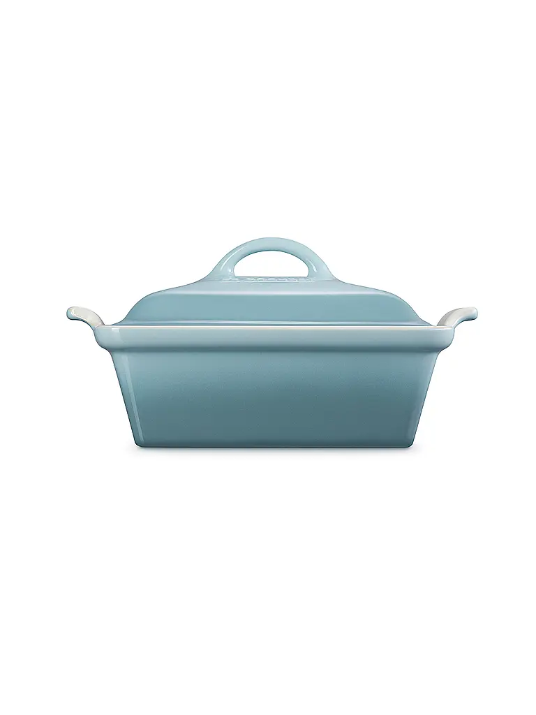 LE CREUSET | Fuente para horno cuadrada con tapa 23cm/2,4l TRADITION Sea Salt | 