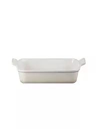 LE CREUSET | Fuente rectangular Tradition de gres 26x19cm/2,4l | Crema