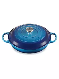 LE CREUSET | Cazuela Gourmet Profi de 30 cm/3,5 l SIGNATURE Sea Salt | Azul