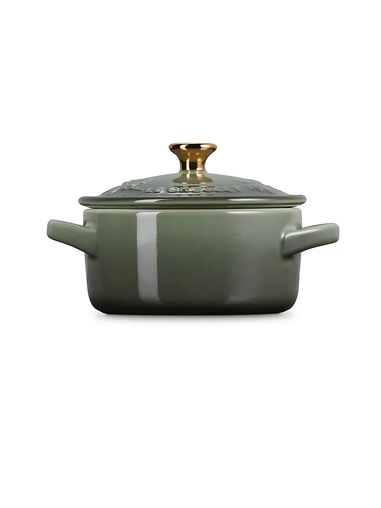 LE CREUSET | Mini Cocotte con tapa 10cm/0,25l HOLLY Thyme | Verde oscuro
