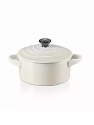 LE CREUSET | Mini-Cocotte POTERIE 10cm/0,2L Tomillo | Crema