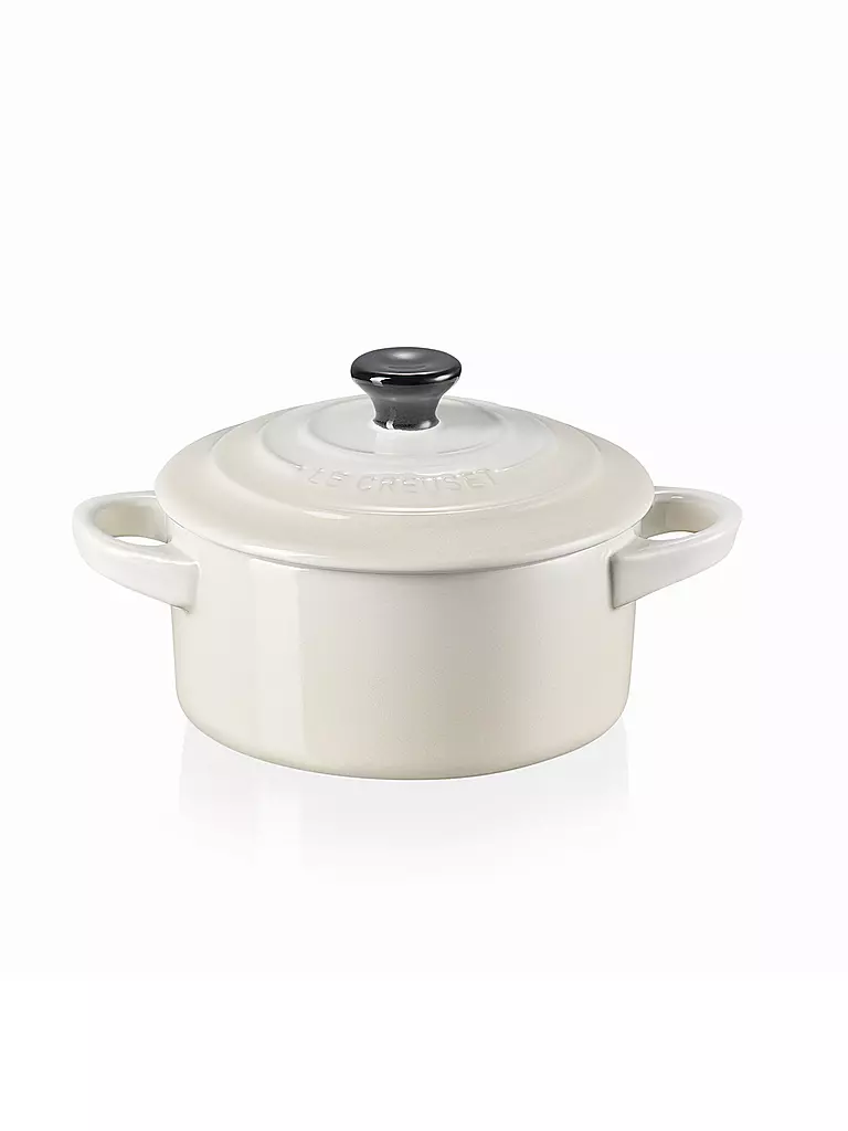 LE CREUSET | Mini-Cocotte "Poterie" 10cm 0,2L Merengue | creme