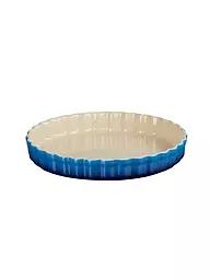 LE CREUSET | Tarteform "Poterie" 28cm/2,1l (Rojo Horno) | Azul