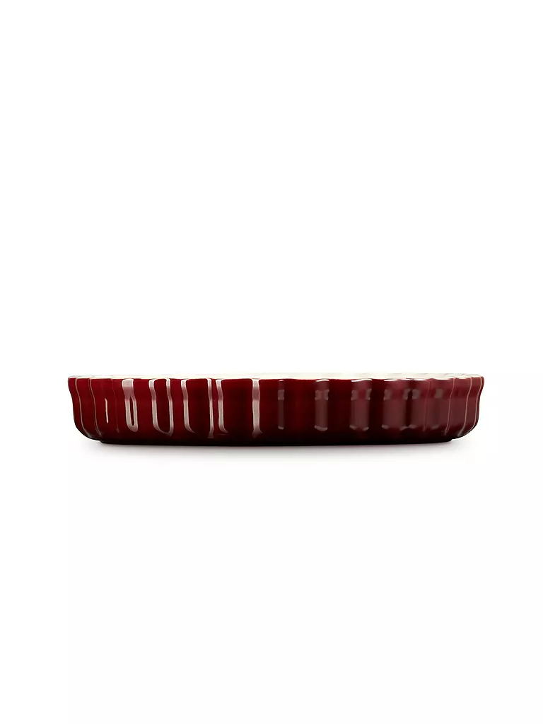 LE CREUSET | Molde para tarta 28cm/2,1l POTERIE Garnet | Rojo oscuro