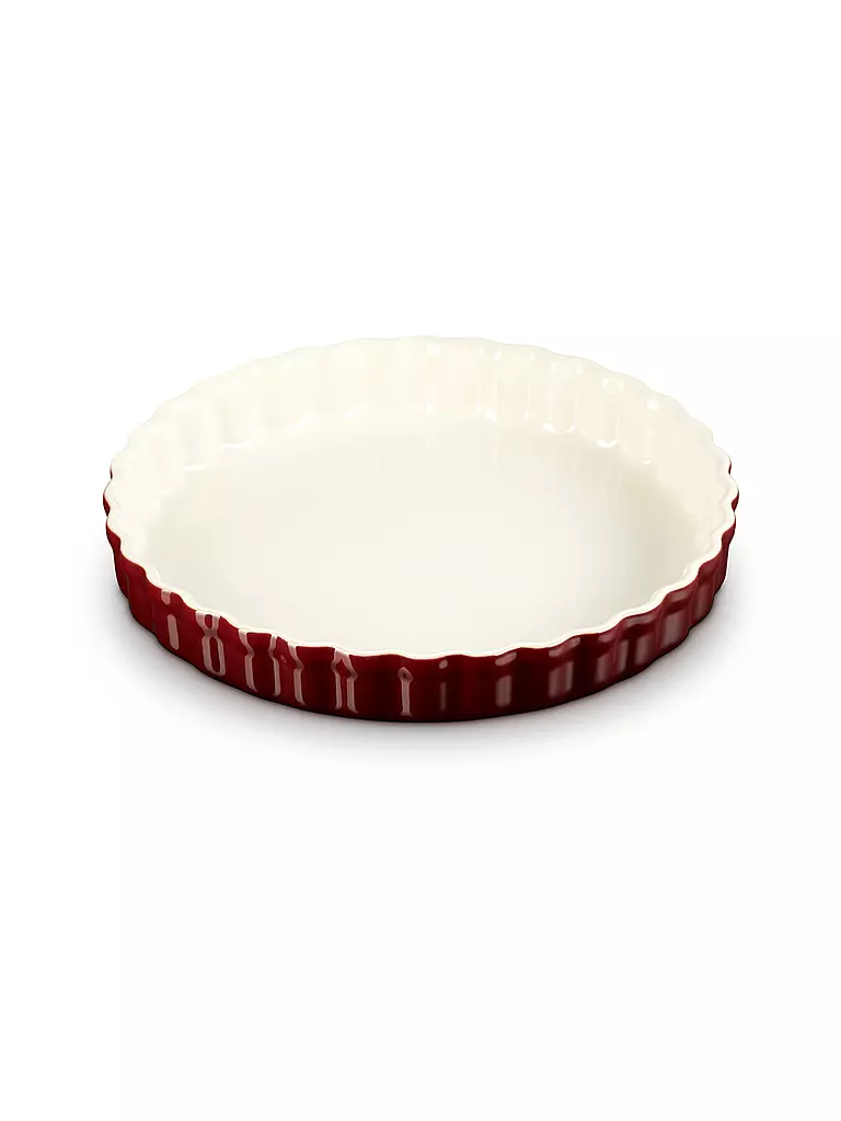 LE CREUSET | Molde para tarta 28cm/2,1l POTERIE Garnet | 
