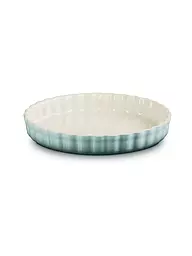 LE CREUSET | Tarteform "Poterie" 28cm/2,1l (Rojo Horno) | Gris claro